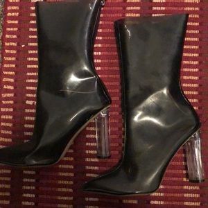 Cape Robbin translucent boots